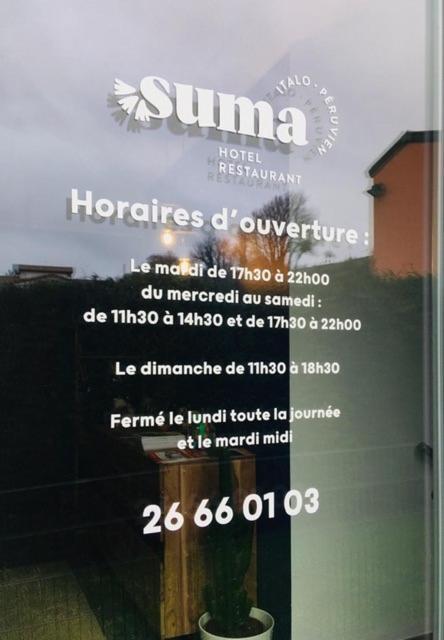Suma Hotel Restaurant Remich Buitenkant foto